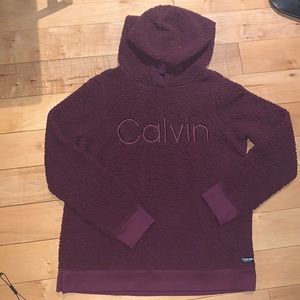 Fluffy Calvin Klein pullover never worn!